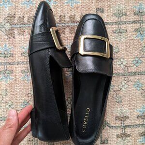 NEW Corello (brazilian brand) black flats - real leather